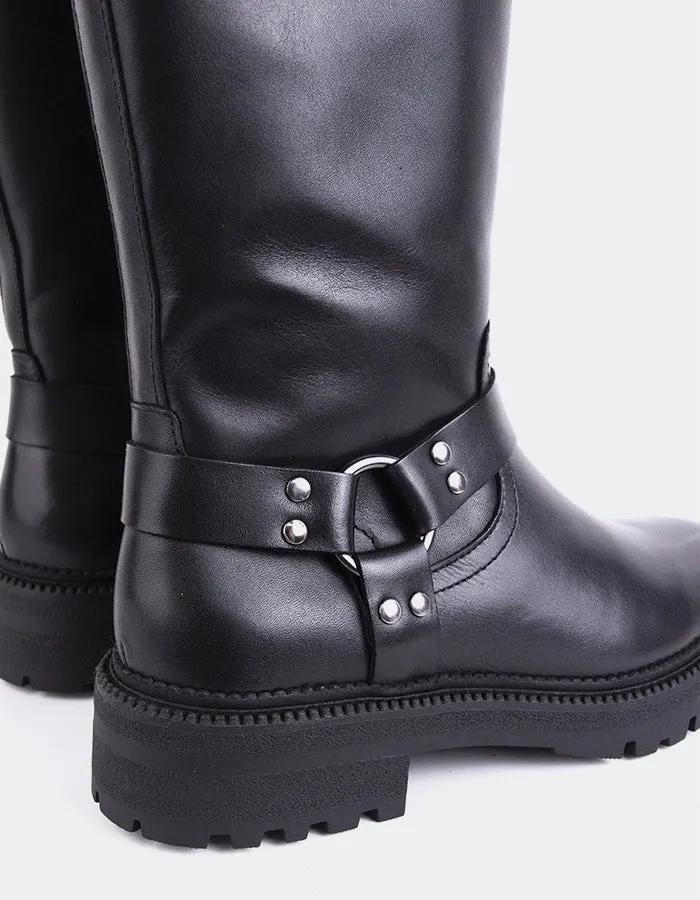 Turvol Leder in Schwarz