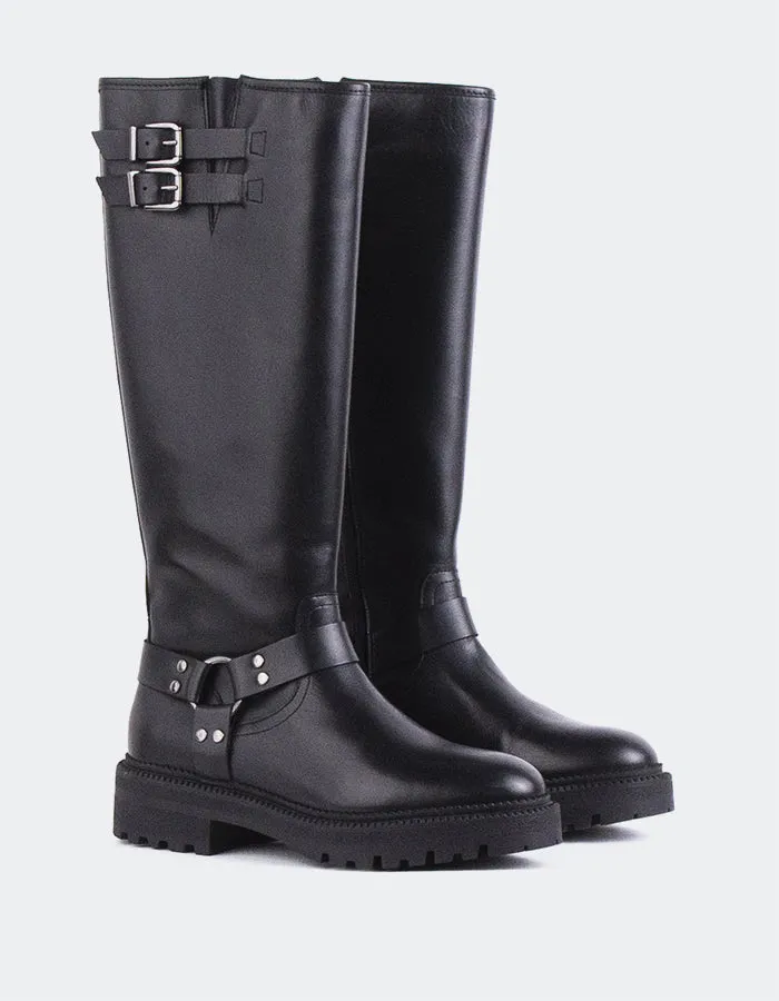 Turvol Leder in Schwarz