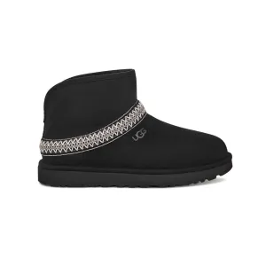 UGG® - Klassische Mini-Crescent-Stiefel für Damen (1158262-BLK)