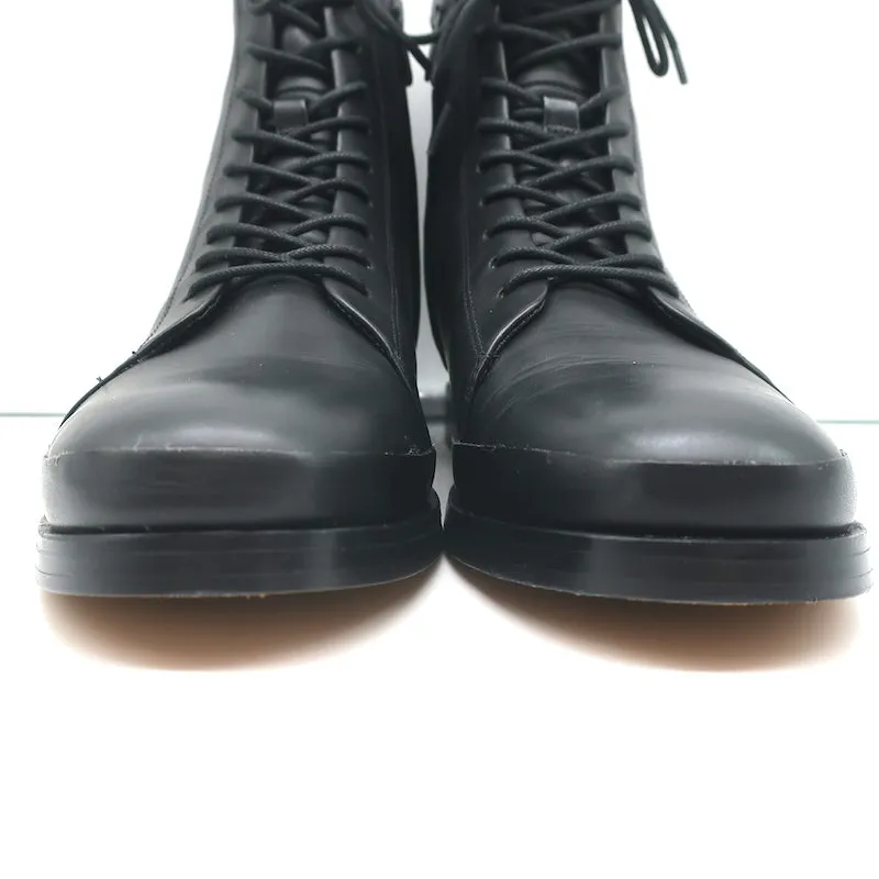 Vince Cooper Schnürstiefeletten Schwarz Leder Größe 8