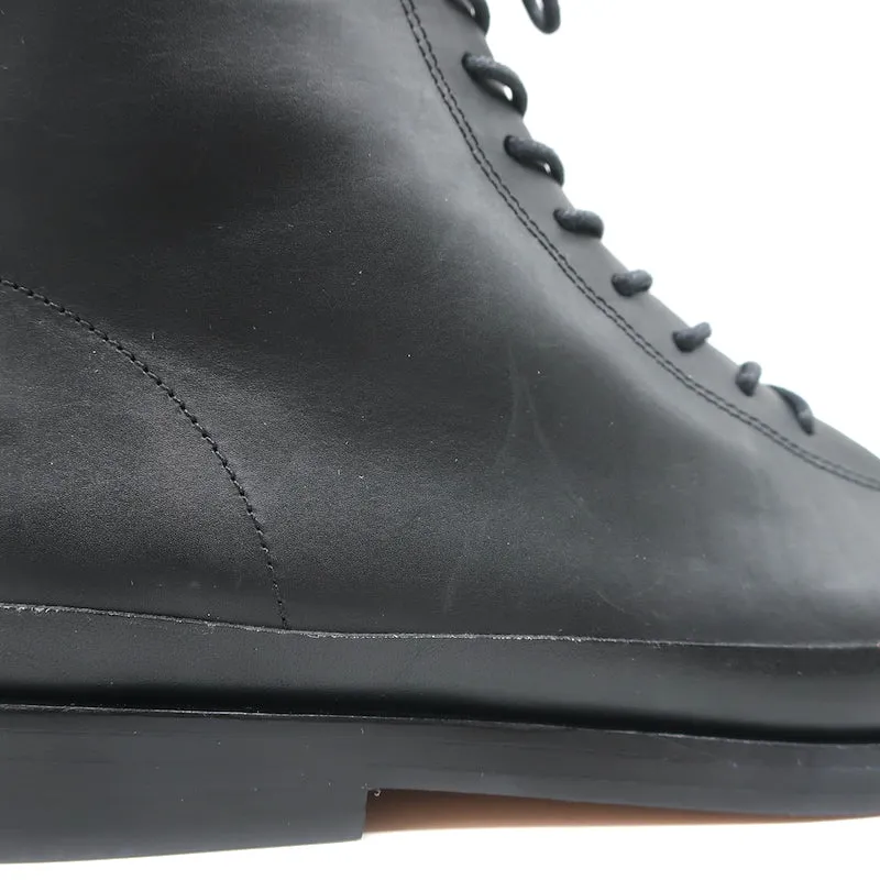 Vince Cooper Schnürstiefeletten Schwarz Leder Größe 8