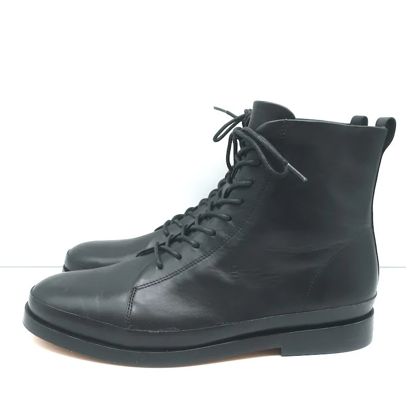 Vince Cooper Schnürstiefeletten Schwarz Leder Größe 8