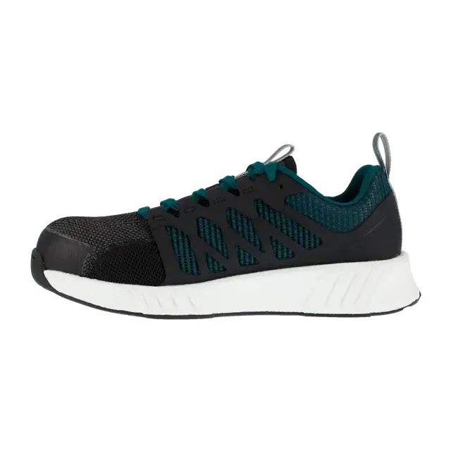 Frauen Fusion Flexweave® Composite-Toe Sport-Arbeitsschuh Schwarz/Türkis