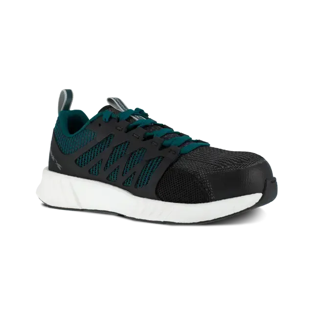 Frauen Fusion Flexweave® Composite-Toe Sport-Arbeitsschuh Schwarz/Türkis