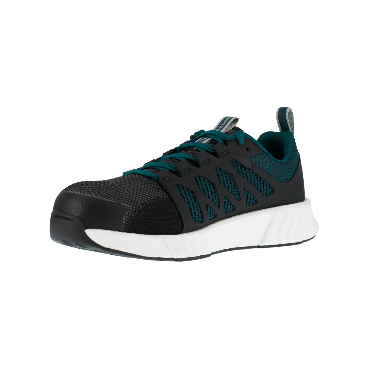 Frauen Fusion Flexweave® Composite-Toe Sport-Arbeitsschuh Schwarz/Türkis