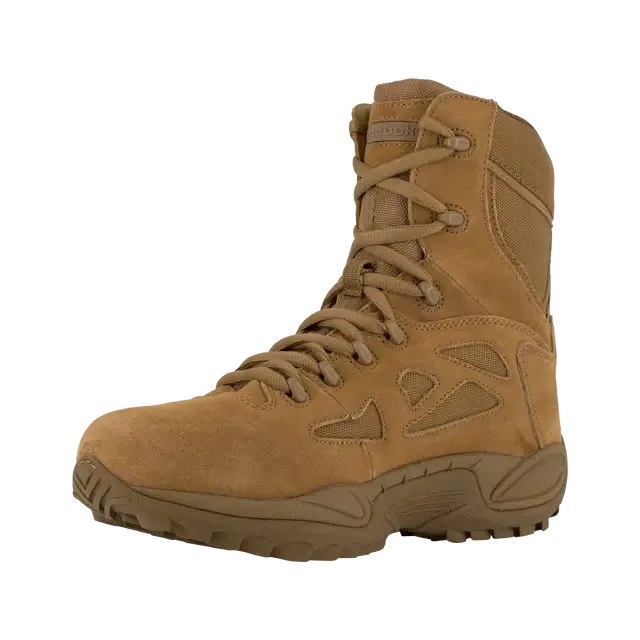 Frauen Rapid Response Rb 8 Zoll Weichspitzen-Militärarbeitsschaftstiefel Coyote