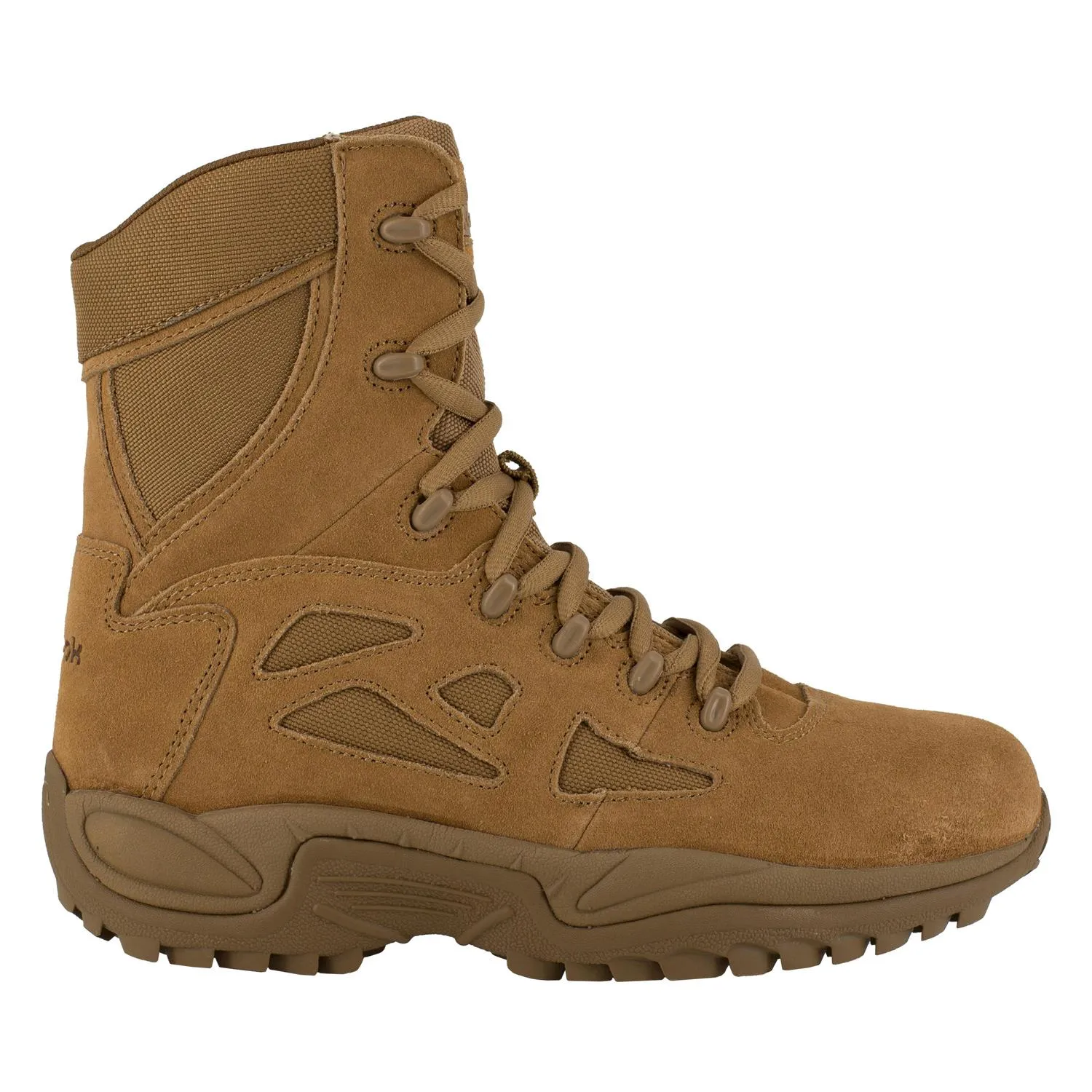 Frauen Rapid Response Rb 8 Zoll Weichspitzen-Militärarbeitsschaftstiefel Coyote