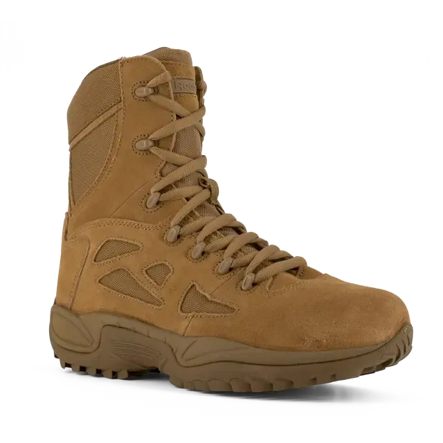 Frauen Rapid Response Rb 8 Zoll Weichspitzen-Militärarbeitsschaftstiefel Coyote