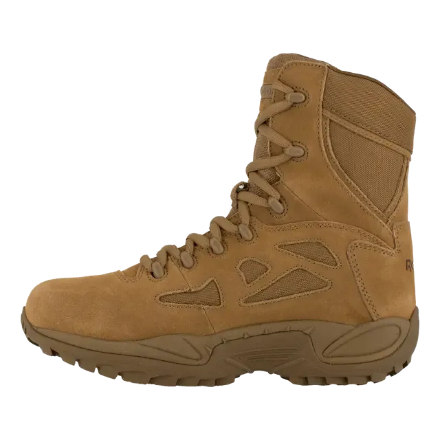 Frauen Rapid Response Rb 8 Zoll Weichspitzen-Militärarbeitsschaftstiefel Coyote
