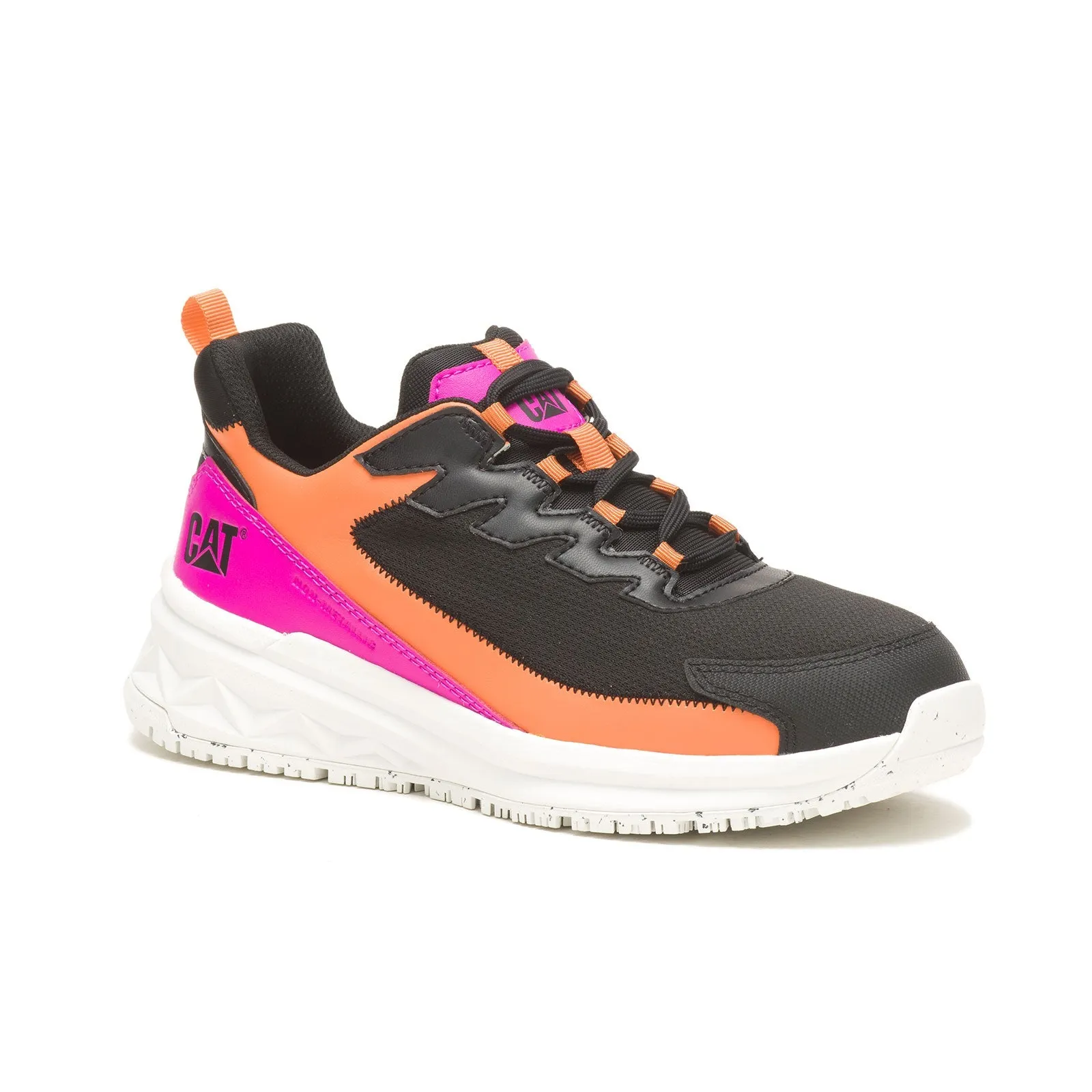 Damen Streamline Runner Arbeitsschuh mit Composite-Kappe Schwarz/Rosa