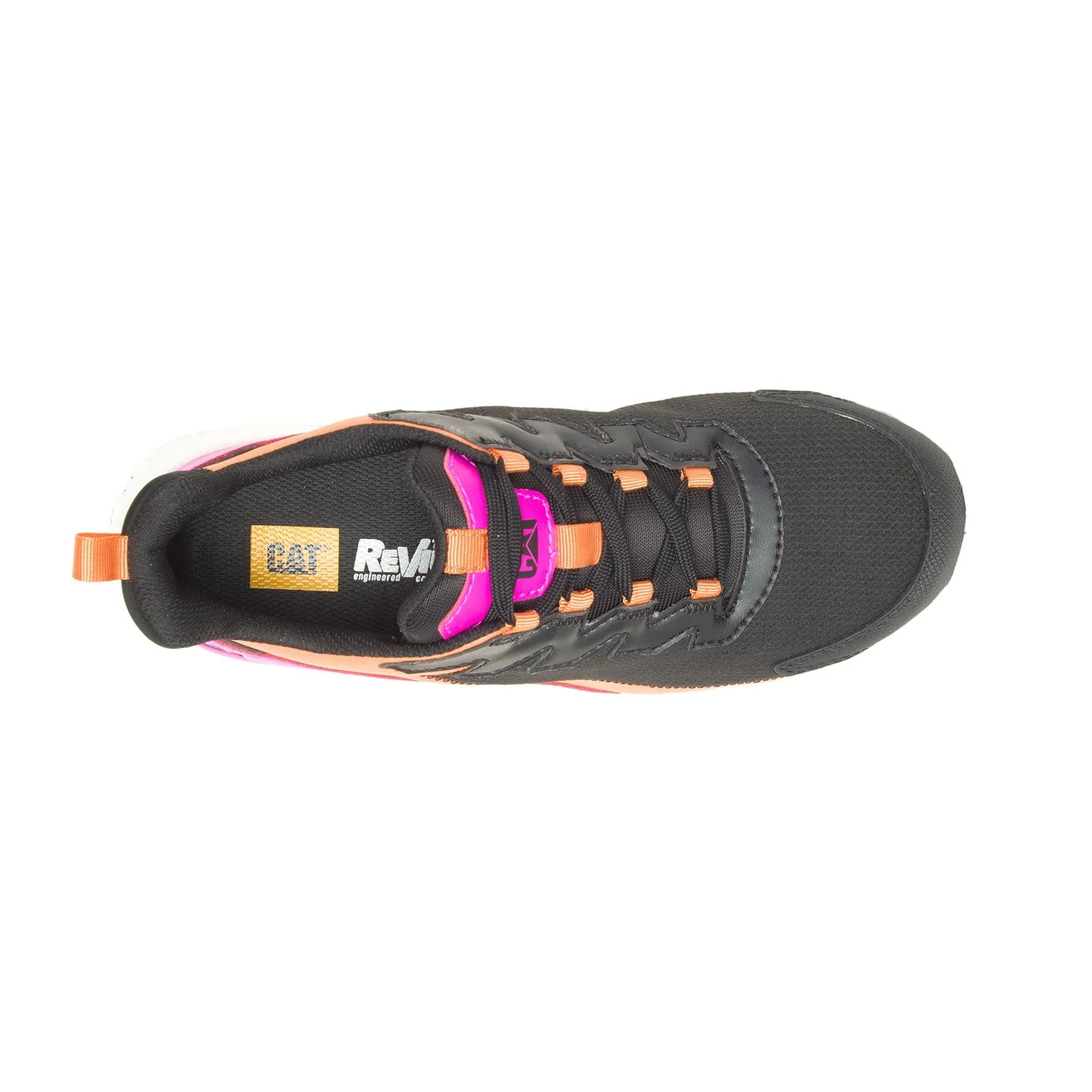 Damen Streamline Runner Arbeitsschuh mit Composite-Kappe Schwarz/Rosa