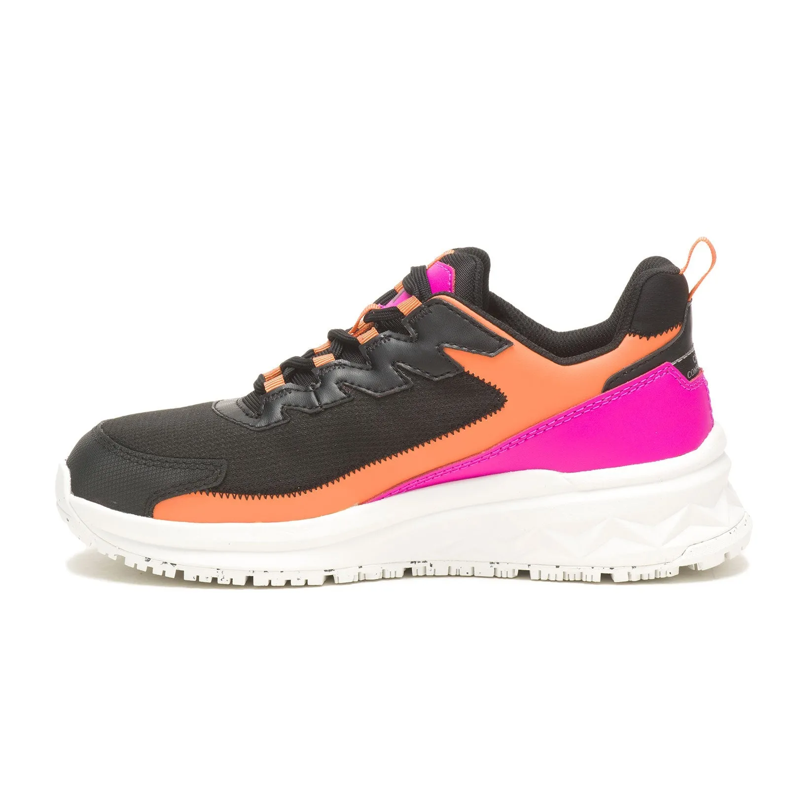 Damen Streamline Runner Arbeitsschuh mit Composite-Kappe Schwarz/Rosa