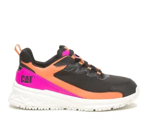 Damen Streamline Runner Arbeitsschuh mit Composite-Kappe Schwarz/Rosa
