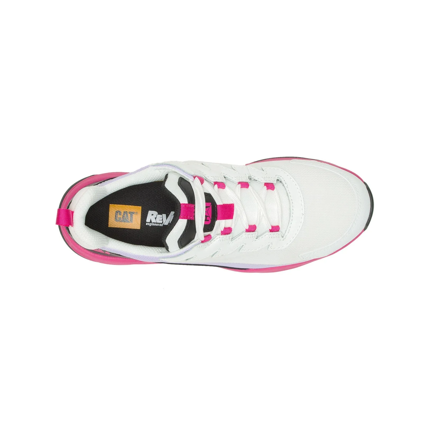 Damen Streamline Runner Arbeitsschuh mit Composite-Kappe Rosa/Weiß