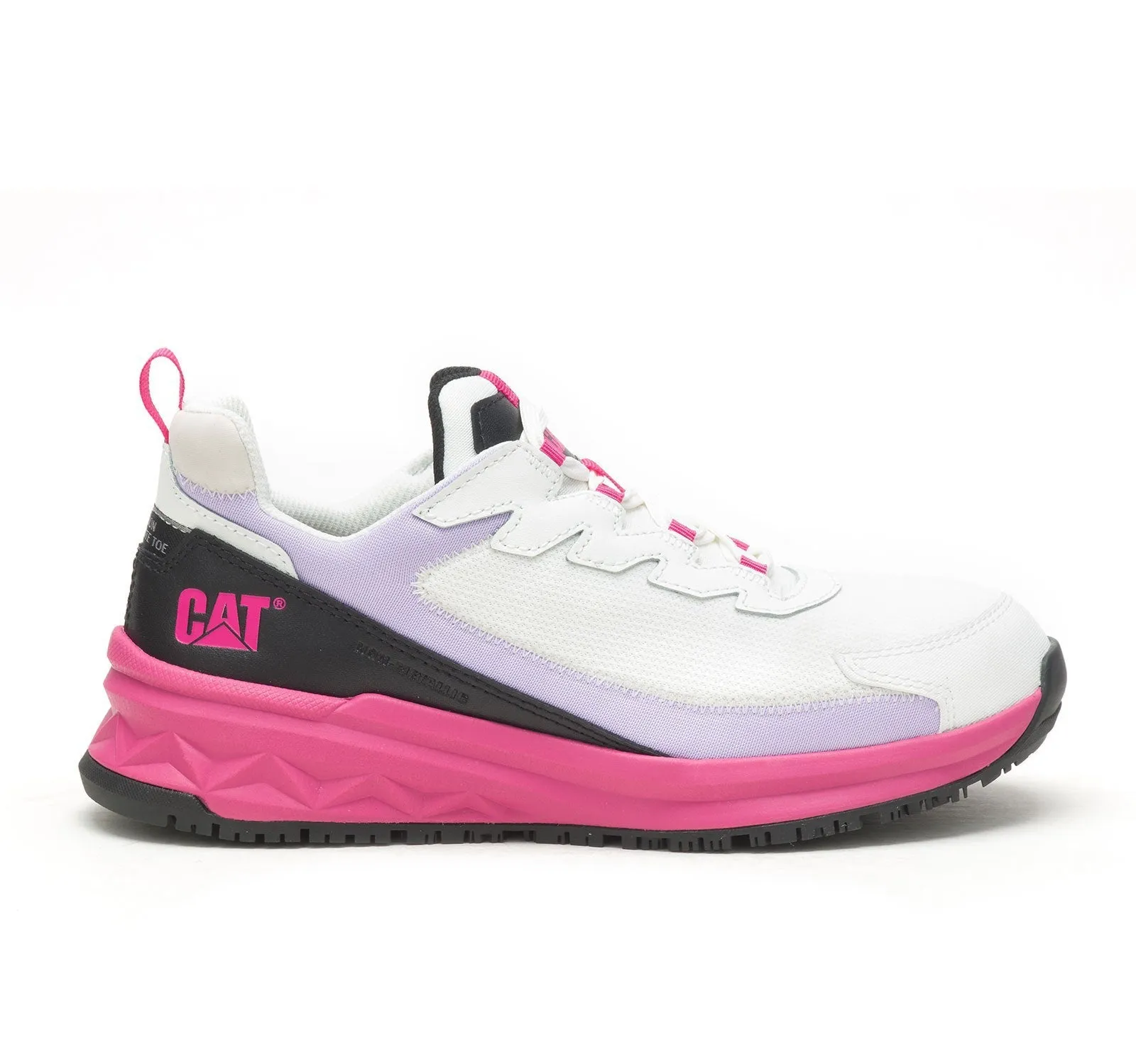 Damen Streamline Runner Arbeitsschuh mit Composite-Kappe Rosa/Weiß