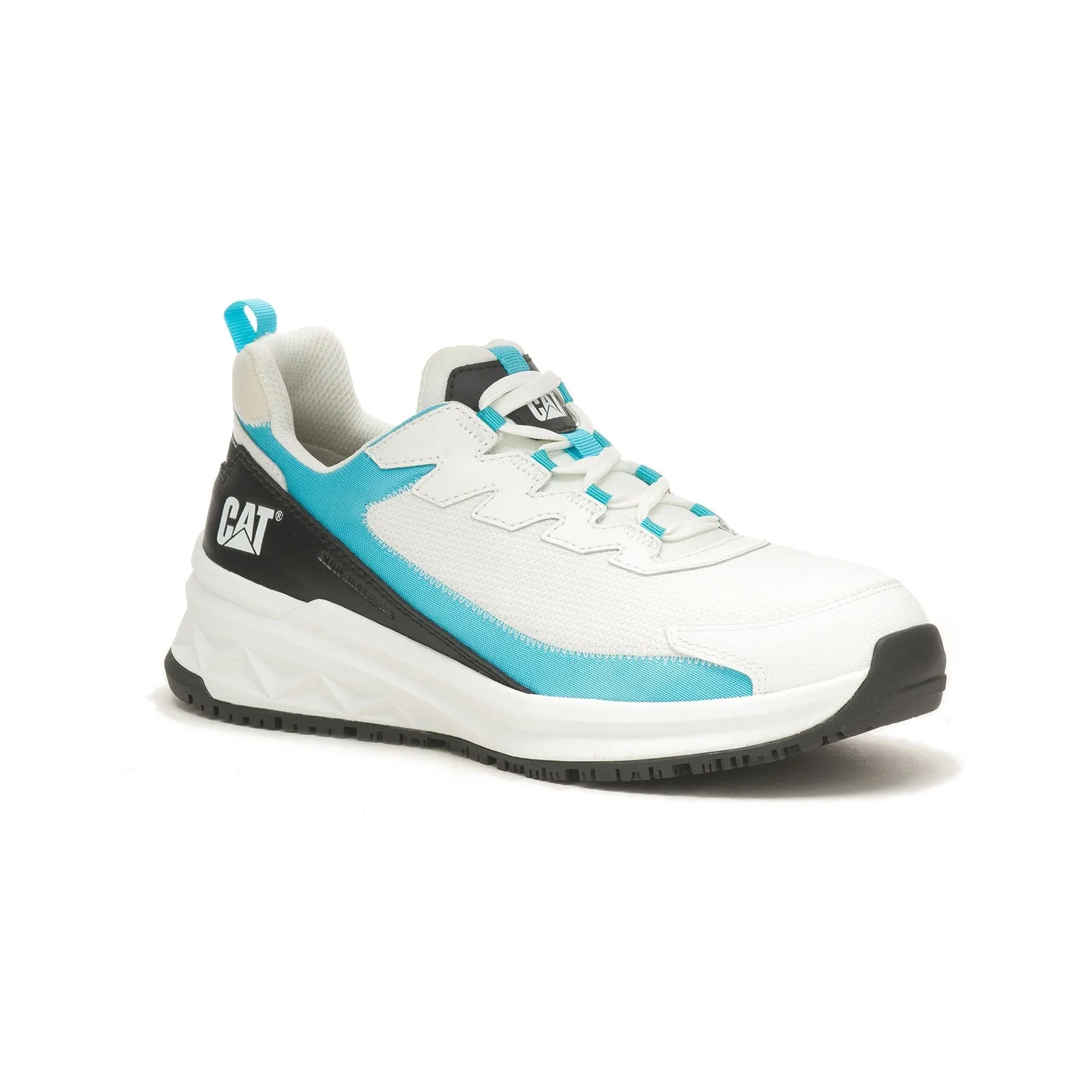 Damen Streamline Runner Arbeitsschuh mit Composite-Kappe Weiß/Blau
