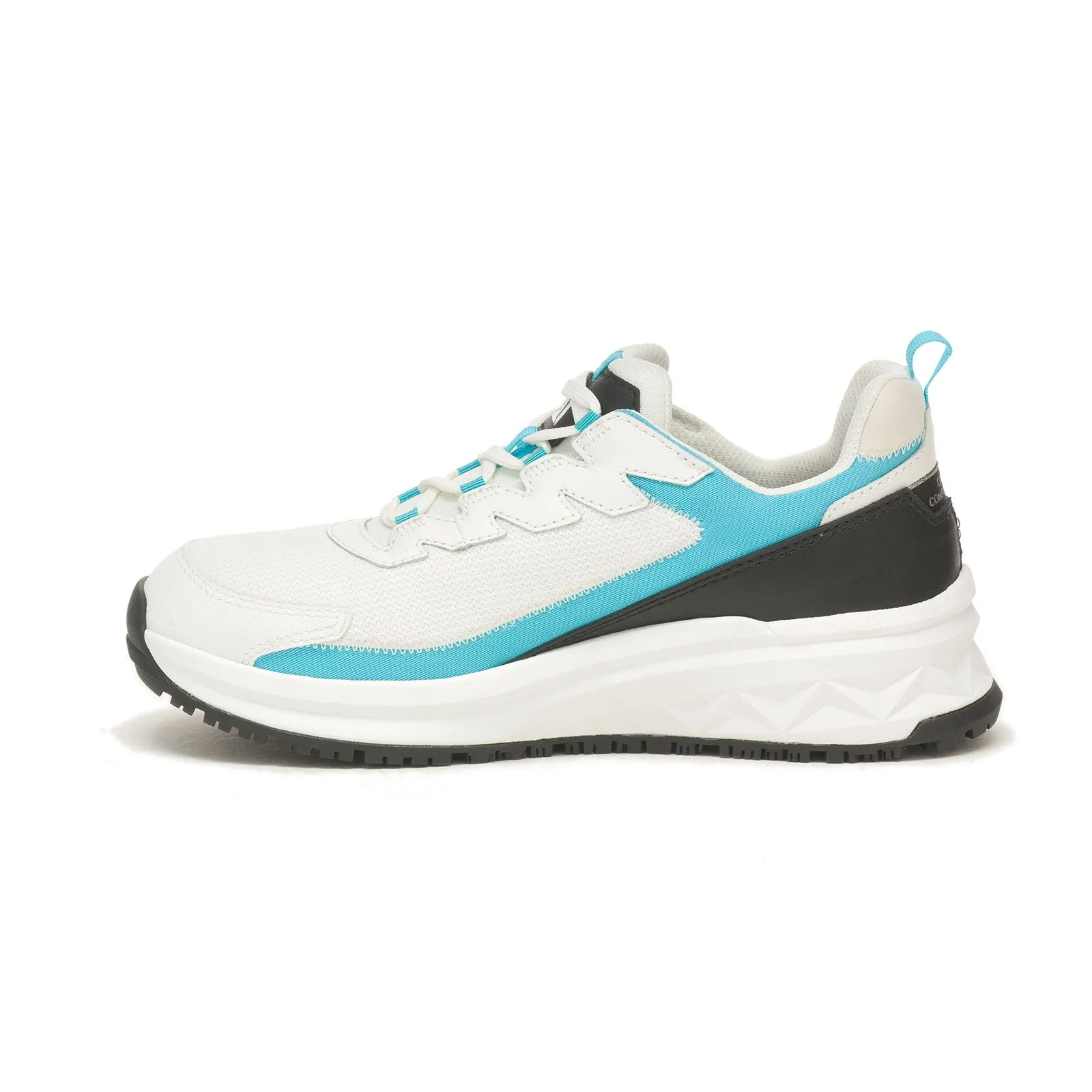 Damen Streamline Runner Arbeitsschuh mit Composite-Kappe Weiß/Blau