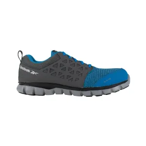 Damen Sublite Cushion Sicherheitssportschuh mit Stahlkappe Grau/Blau