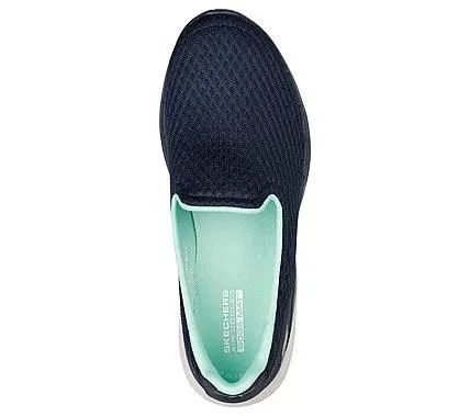 Skechers Damen Weite Passform 124508W Go Walk Trainers