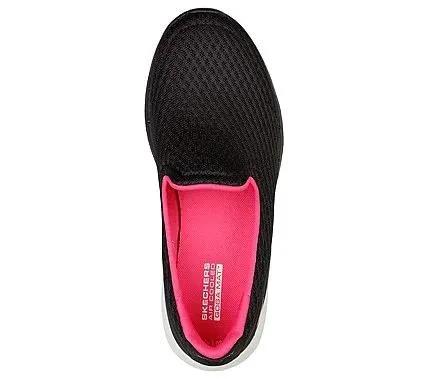 Skechers Damen Weite Passform 124508W Go Walk Trainers