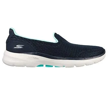 Skechers Damen Weite Passform 124508W Go Walk Trainers