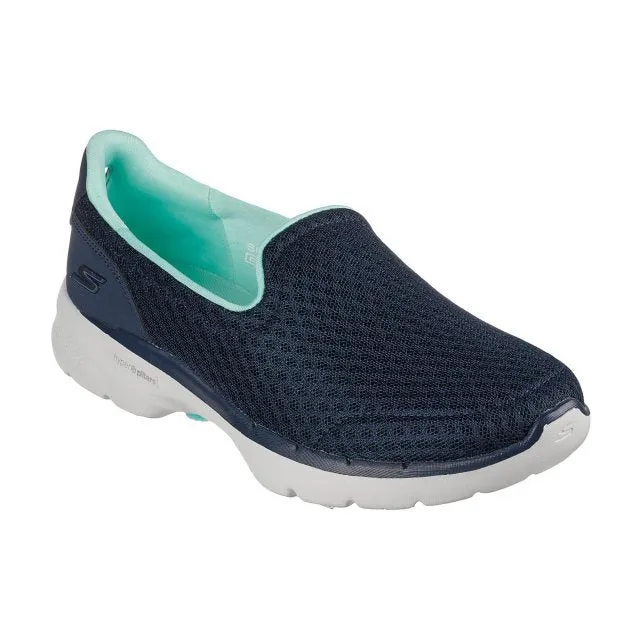 Skechers Damen Weite Passform 124508W Go Walk Trainers