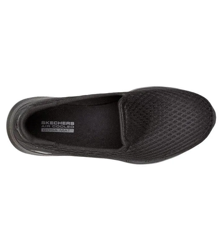 Skechers Damen Weite Passform 124508W Go Walk Trainers