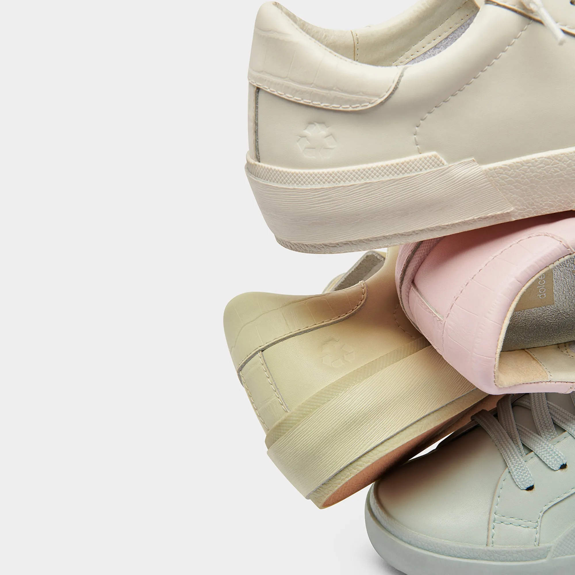 ZINA 360 SNEAKER WEIß AUS RECYCELTEM LEDER