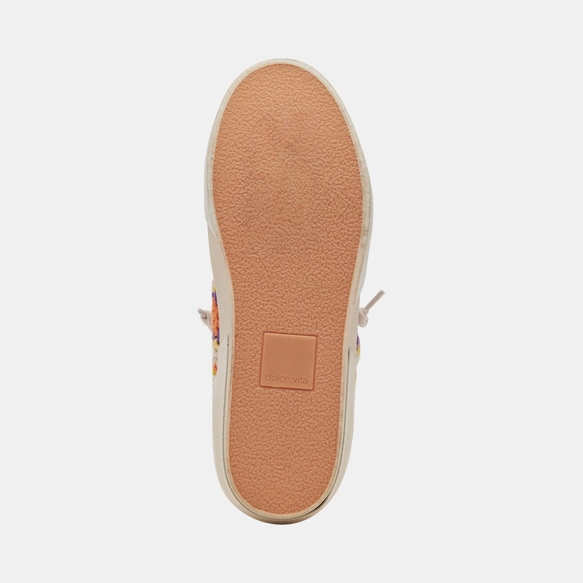 ZINA CROCHET SNEAKERS LILA BLUMENHÄKELN