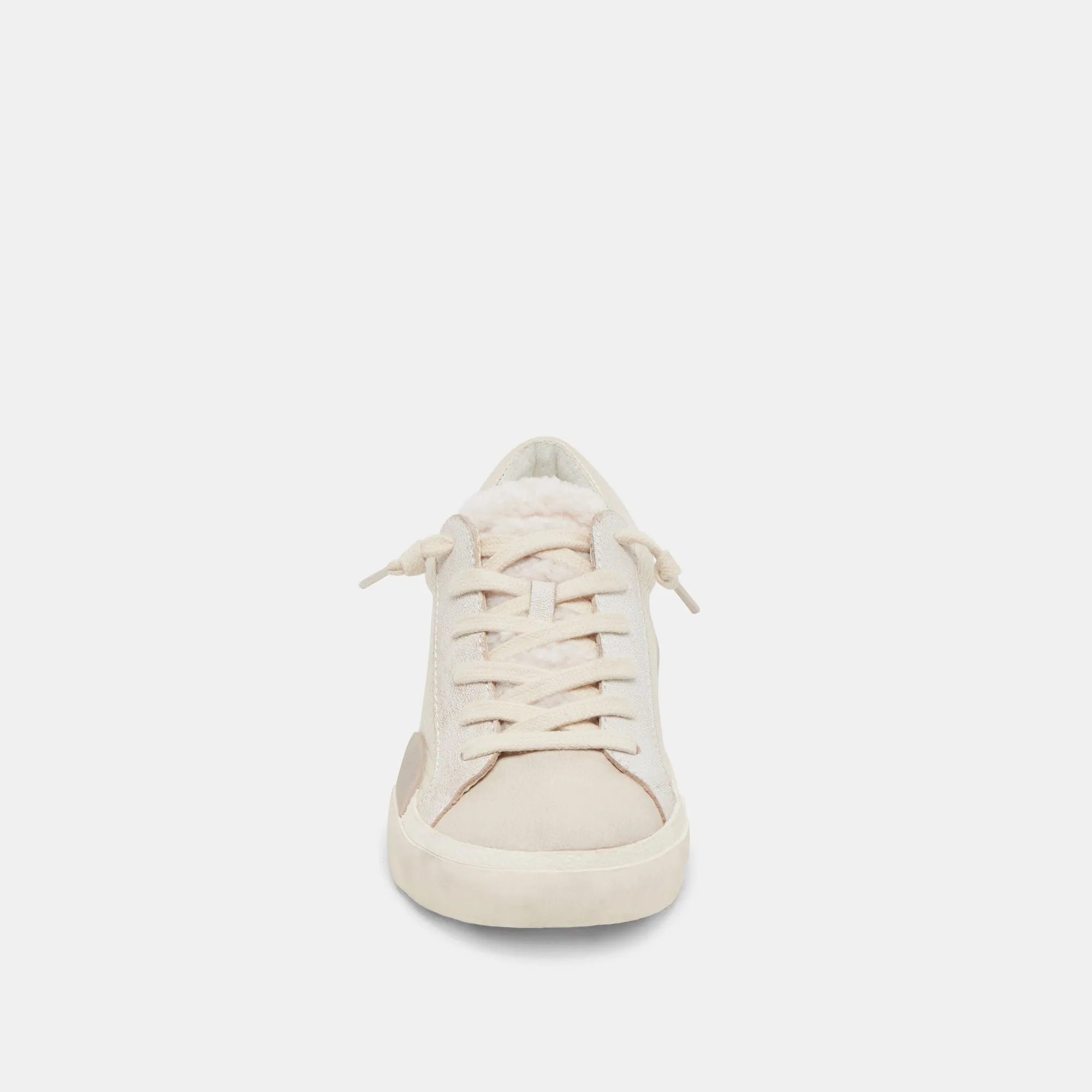 ZINA PLUSH SNEAKERS OFF WHITE GEWEBT