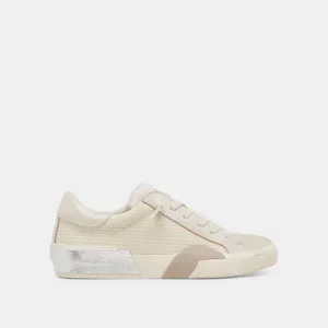 ZINA PLUSH SNEAKERS OFF WHITE GEWEBT
