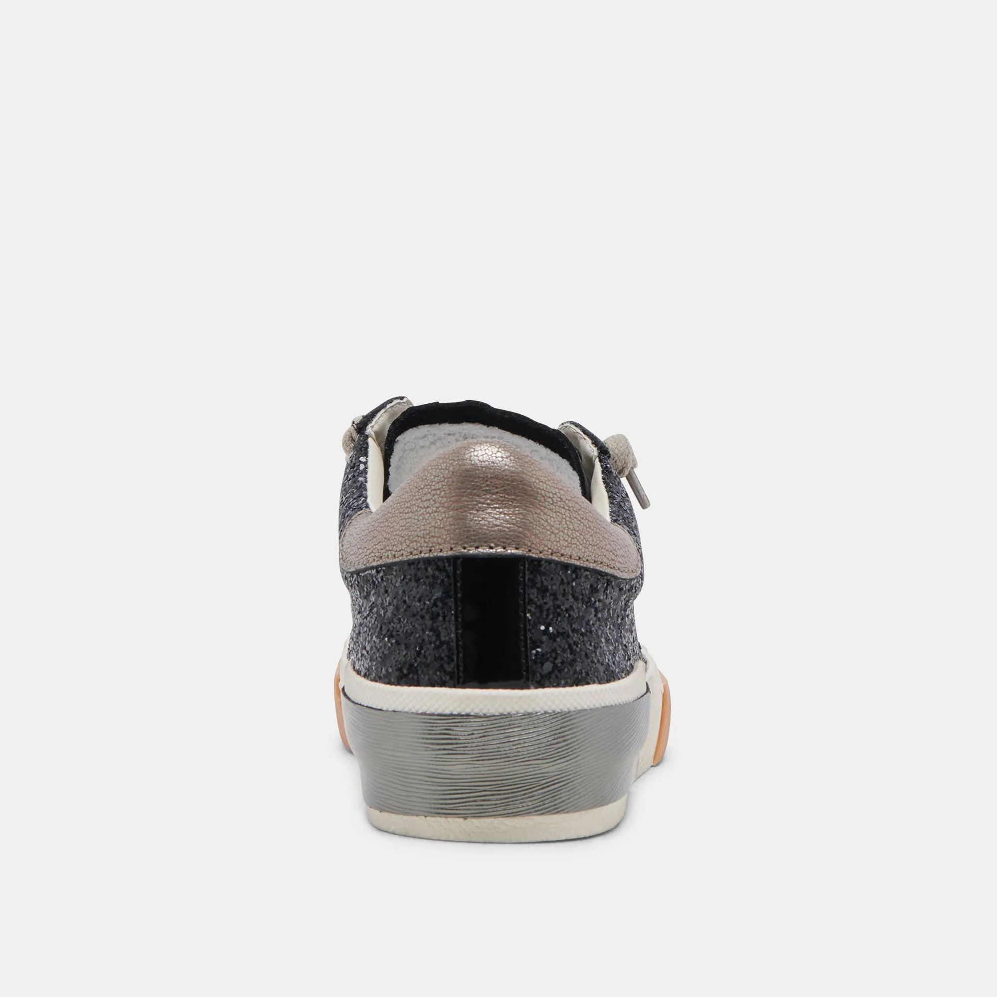 ZINA SNEAKERS SCHWARZ SCHIMMERNDER GLITZER