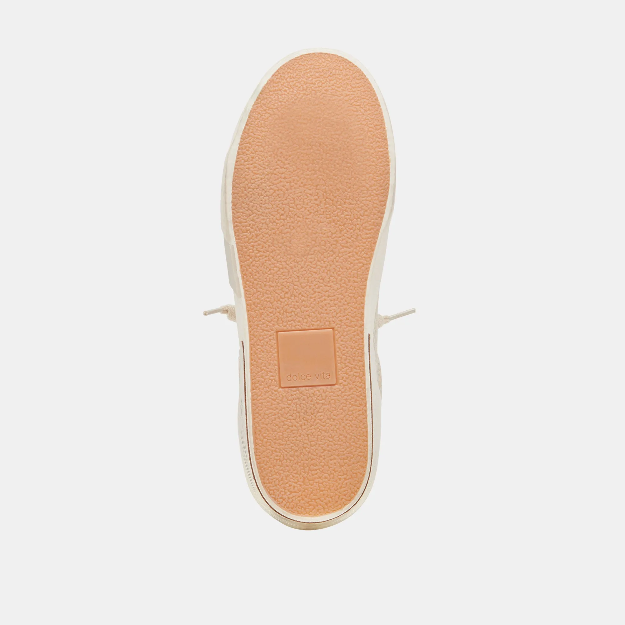 ZINA SNEAKERS CHAMPAGNE GEPRÄGTES LEDER
