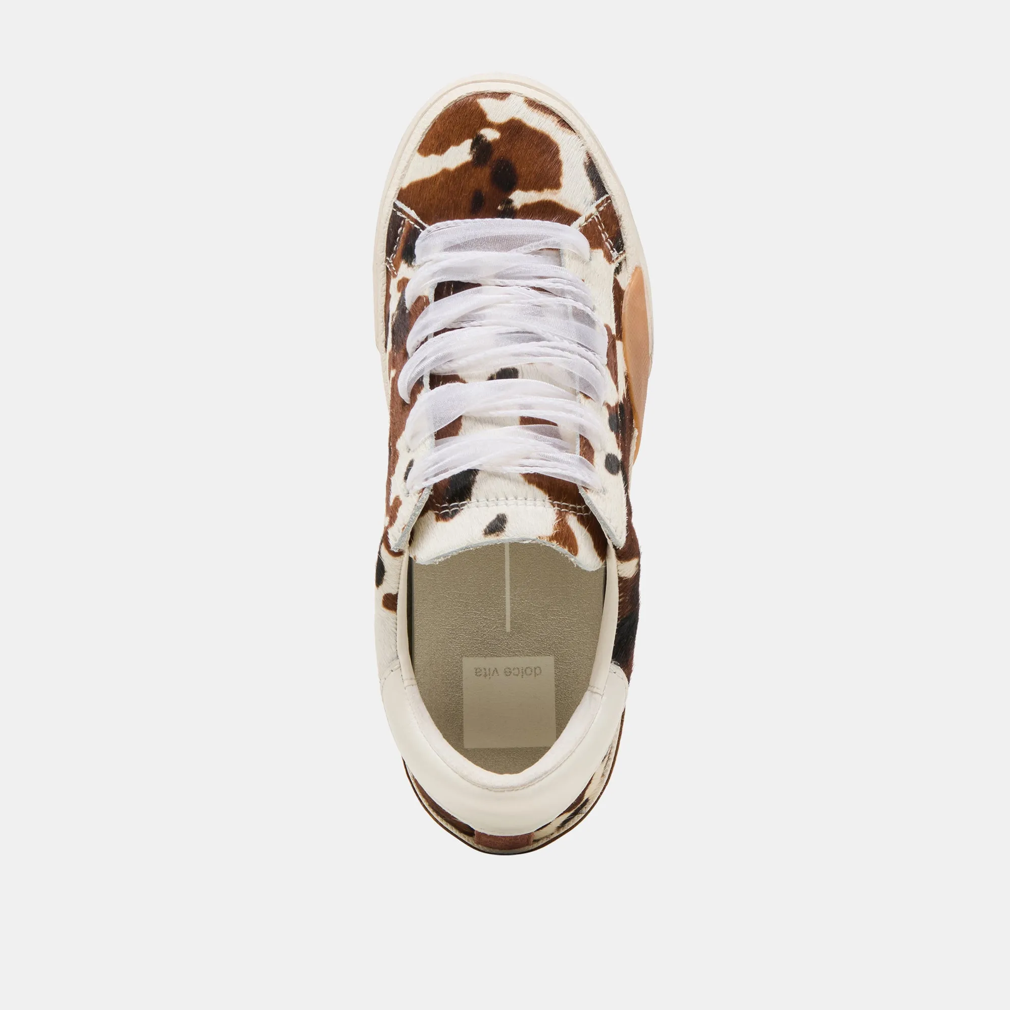 ZINA SNEAKERS KAKAO STIERKALB HAAR