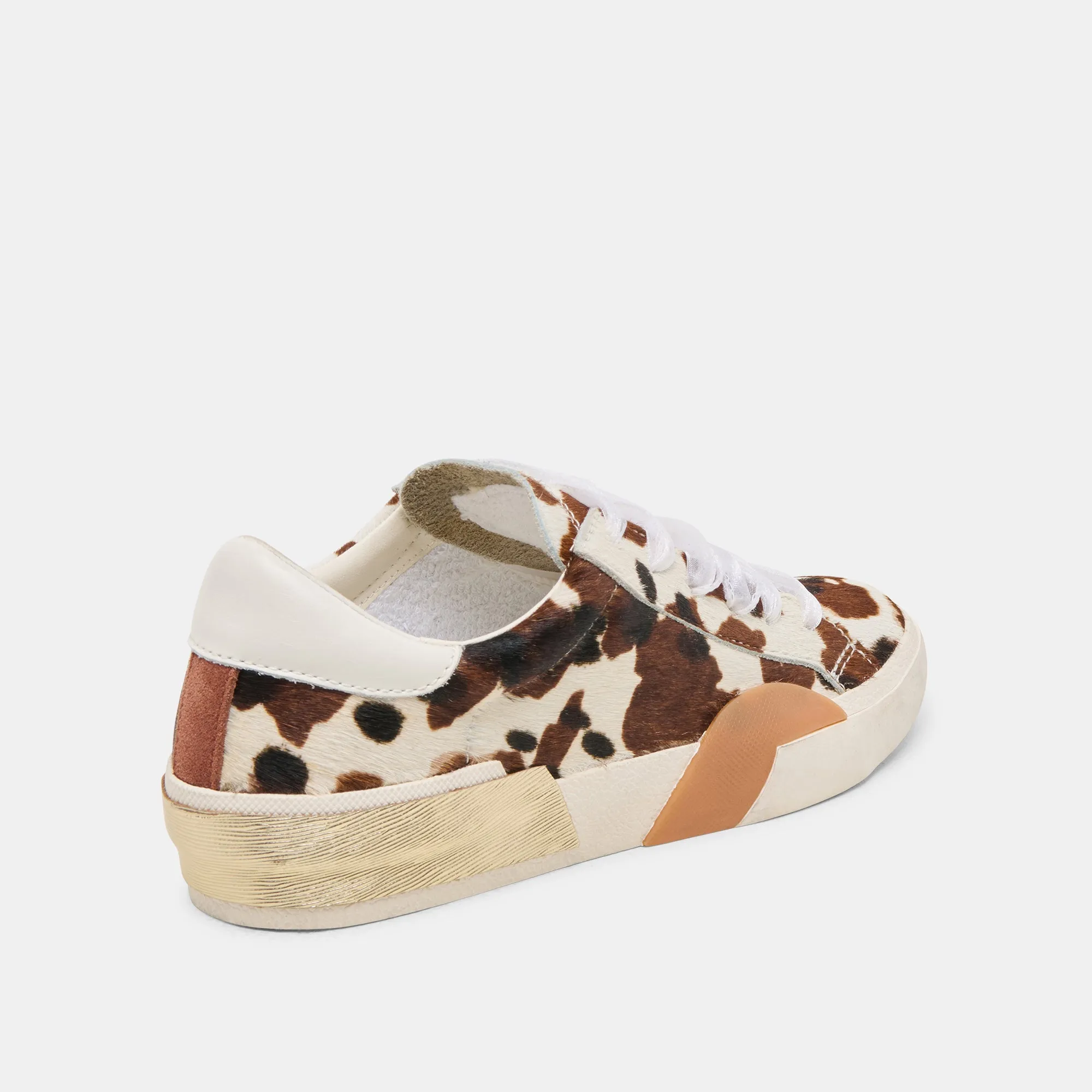 ZINA SNEAKERS KAKAO STIERKALB HAAR