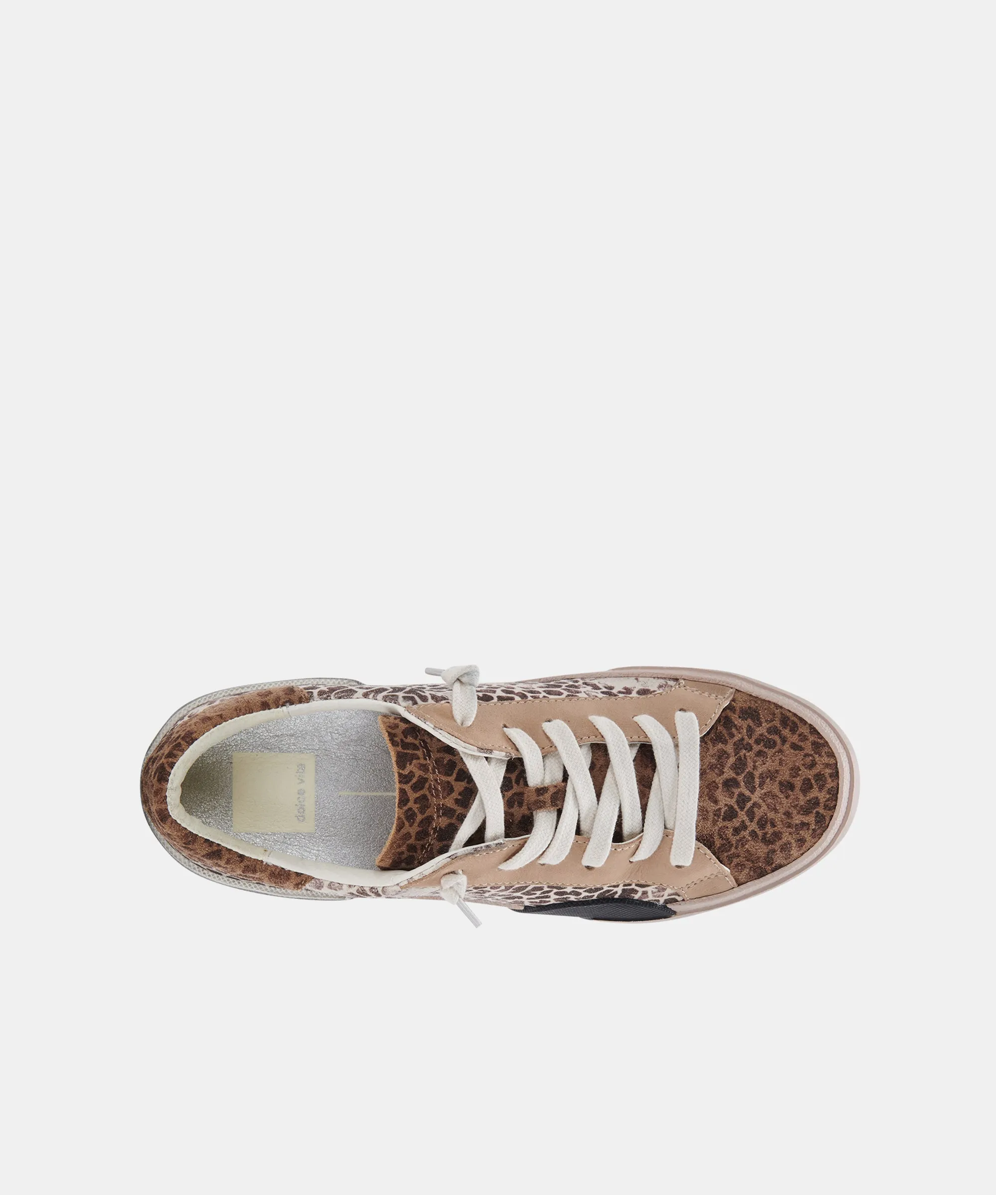 ZINA SNEAKERS LEOPARD MULTI ANGESCHLAGENES WILDLEDER