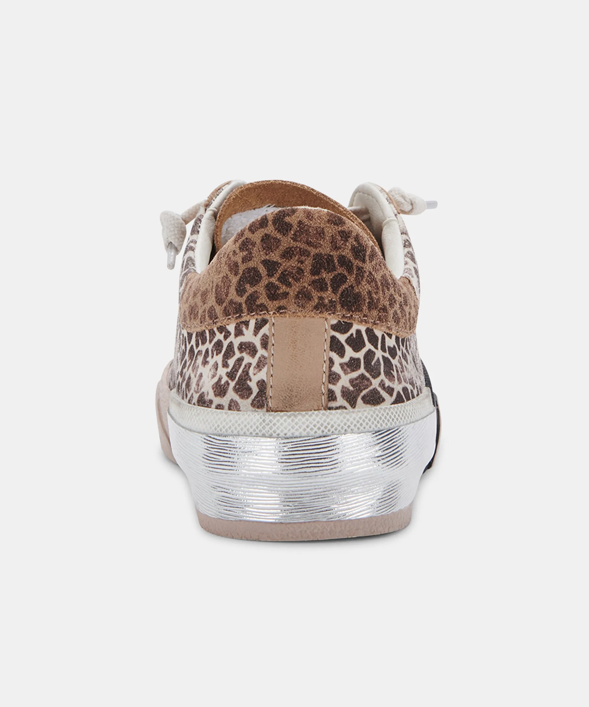 ZINA SNEAKERS LEOPARD MULTI ANGESCHLAGENES WILDLEDER