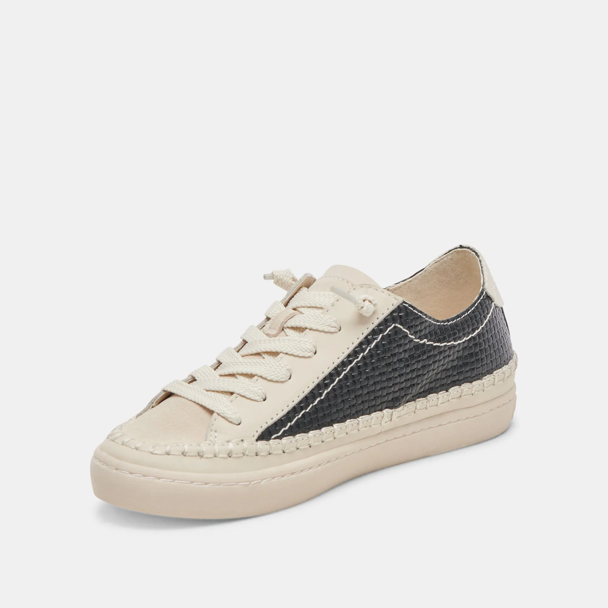 ZOLEN SNEAKERS SCHWARZ GEWEBT