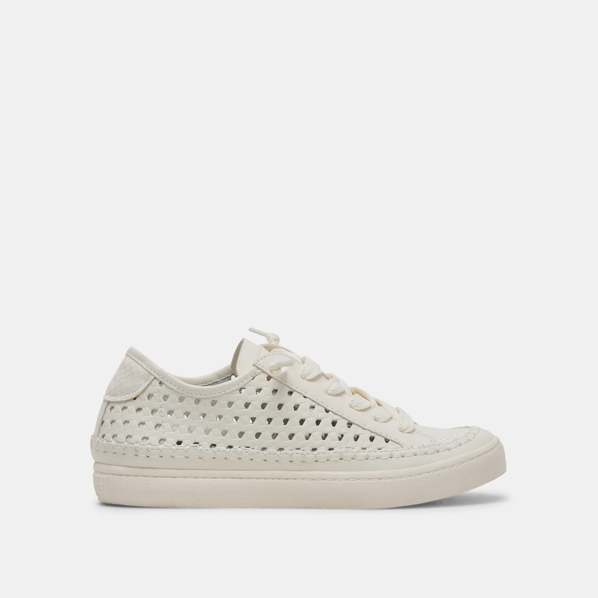 ZOLEN SNEAKER WEIß PERFORIERTES LEDER