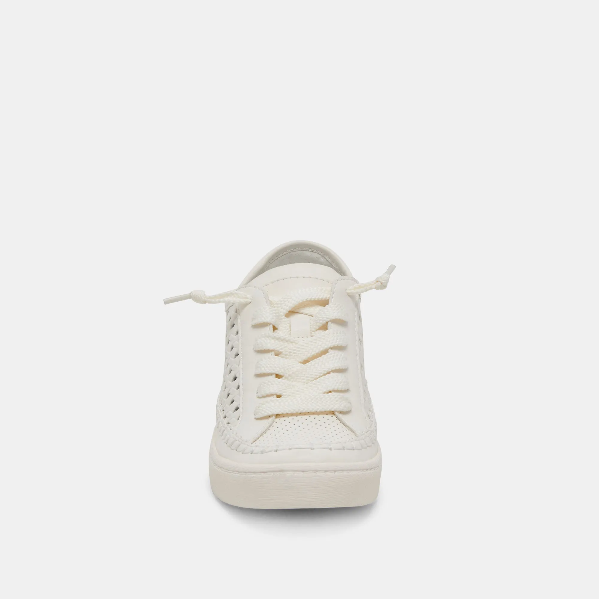 ZOLEN SNEAKER WEIß PERFORIERTES LEDER